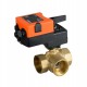 24VAC/DC 0-10V 3 Way DN25 Modulating Proportional Water Flow Control Electric Brass Ball Valve