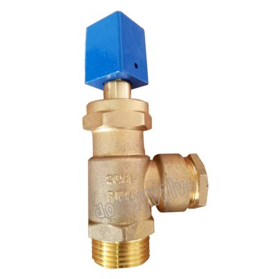 CW602N Brass Lockable Valve Robinet De Prise En Charge Pec